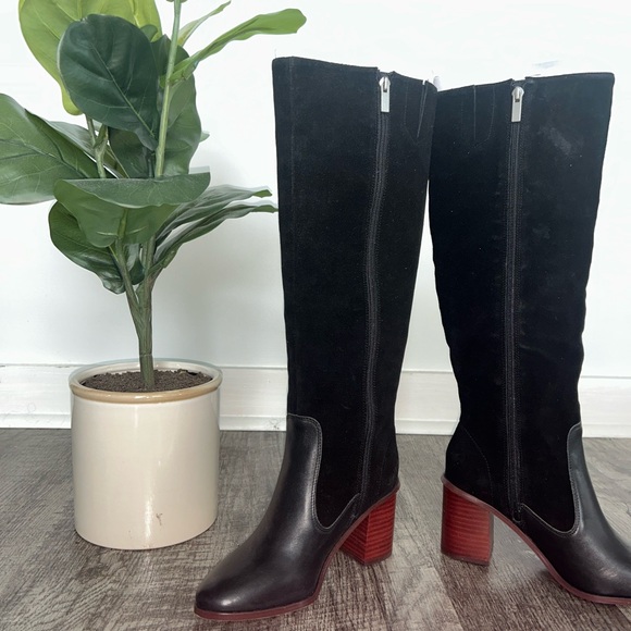 Splendid Black Heeled Boots Size 7 NEW - Picture 15 of 15
